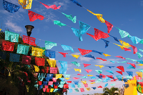 Colorful flags in Mazatlan - Blog Colorful flags in Mazatlan