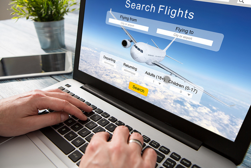 Booking a flight - Blog Booking a flight