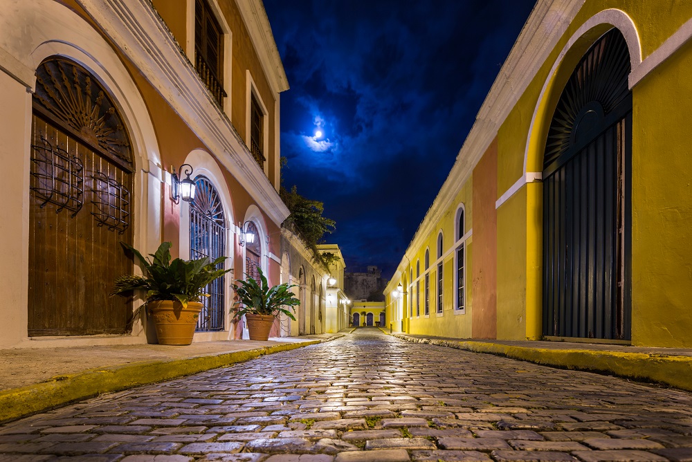 Old San Juan Night - Blog Old San Juan at Night
