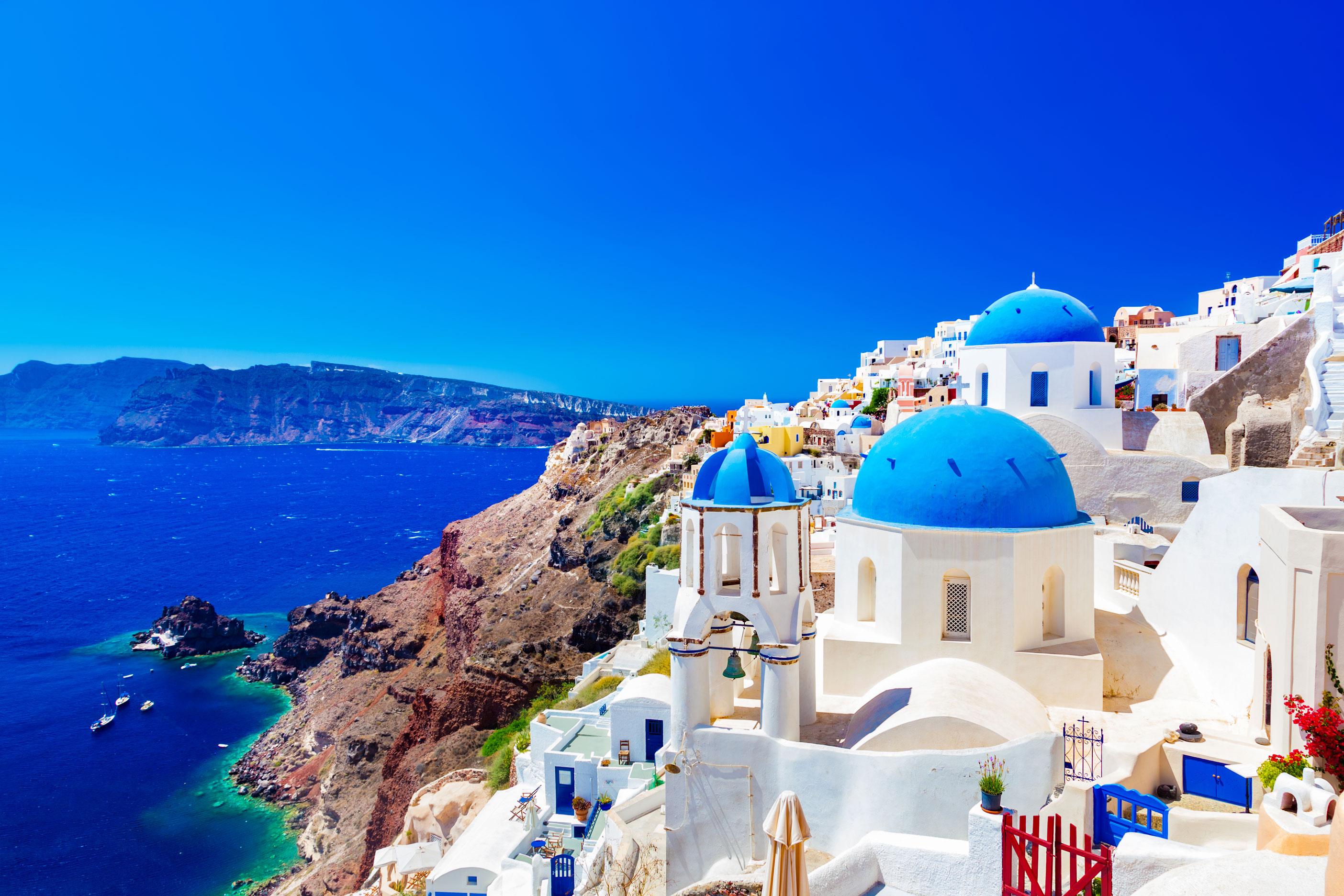 Santorini Greece vacation package World Start-up